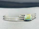 Impressive Signed Native American Laguna Royston Turquoise Sterling Silver Bracelet-Nativo Arts