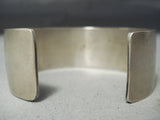 Incredible Detail!! Vintage Native American Navajo Double Kachina Sterling Silver Bracelet-Nativo Arts