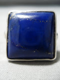 Opulent Very Rare Vintage Native American Navajo Orville Tsinnie Sterling Silver Ring-Nativo Arts