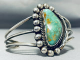 Exceptional Vintage Native American Navajo Royston Turquoise Sterling Silver Bracelet-Nativo Arts