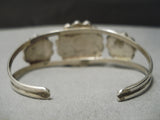Museum Vintage Zuni Native American Turquoise Sterling Silver Bracelet-Nativo Arts
