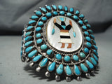 Best Victor Moses Begay Vintage Native American Navajo Turquoise Sterling Silver Bracelet-Nativo Arts