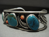 For Kristin- Museum Vintage Navajo Turquoise Native American Jewelry Silver Bracelet Old Jewelry-Nativo Arts