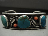 For Kristin- Museum Vintage Navajo Turquoise Native American Jewelry Silver Bracelet Old Jewelry-Nativo Arts