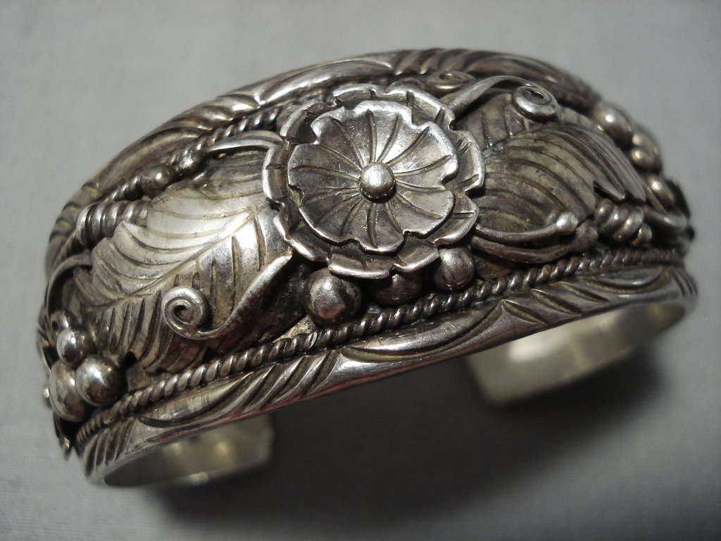 Garden Of Leaves Vintage Native American Jewelry Navajo