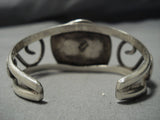 High Grade Carico Lake Turquoise Vintage Native American Jewelry Navajo Sterling Silver Bracelet Cuf-Nativo Arts