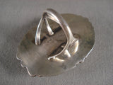 Huge Navajo Royston Turquoise Tso Family Native American Jewelry Silver Ring-Nativo Arts