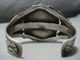 Huge!! Vintage Navajo Coin Sterling Silver Native American Jewelry Cuff Bracelet Old-Nativo Arts