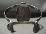 Huge Vintage Navajo 'Native American Jewelry Silver Sphere' Sterling Bracelet Old Pawn-Nativo Arts