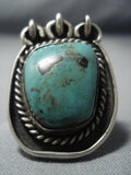 Huge Vintage Navajo Sterling Native American Jewelry Silver Ring-Nativo Arts
