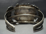 Huge!! Vintage Navajo Turquoise Sterling Silver Native American Jewelry Jewelry Bracelet-Nativo Arts