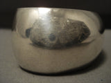 Important Advanced Technique Vintage Navajo Native American Jewelry Silver 'Kirk Smith' Bracelet-Nativo Arts