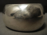 Important Advanced Technique Vintage Navajo Native American Jewelry Silver 'Kirk Smith' Bracelet-Nativo Arts