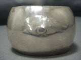 Important Jackson Family Hand Wrought Sterling Silver Vintage Native American Jewelry Navajo Bracelet-Nativo Arts