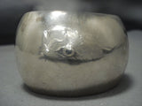 Important Jackson Family Hand Wrought Sterling Silver Vintage Native American Jewelry Navajo Bracelet-Nativo Arts