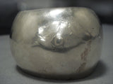 Important Jackson Family Hand Wrought Sterling Silver Vintage Native American Jewelry Navajo Bracelet-Nativo Arts