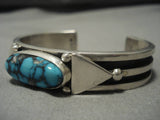 Important!! Jeanette Dale! Native American Navajo Last Chance Turquoise Sterling Silver Bracelet-Nativo Arts