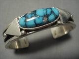 Important!! Jeanette Dale! Native American Navajo Last Chance Turquoise Sterling Silver Bracelet-Nativo Arts