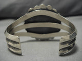Important Native American Navajo Jeanette Dale #8 Turquoise Sterling Silver Bracelet-Nativo Arts