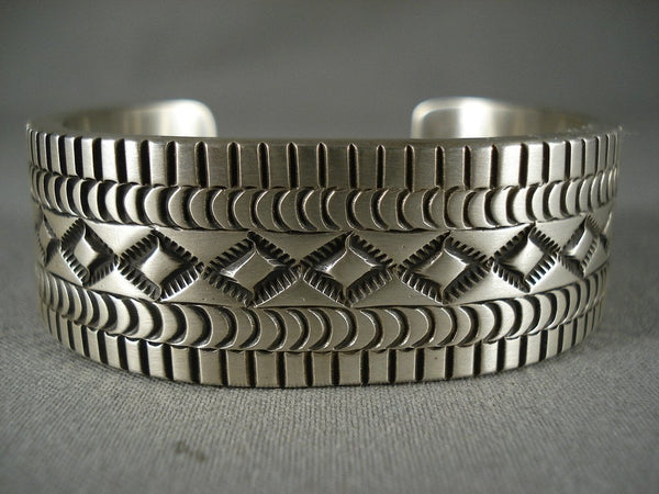 専用　SILVER925 NAVAJO TRIBAL BRACELET/ブレス Navajo Bracelet 925 Silver Artist Signed Darin Bill Cuff C.80's | eBay