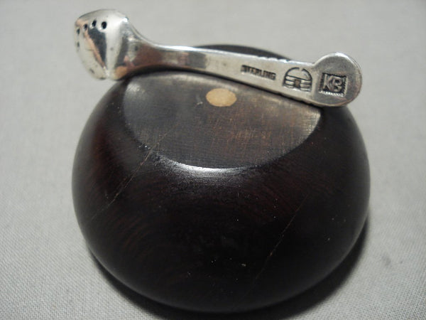 Kenneth Begay ナバホ　ソルトスプーン×2 インディアンジュエリー Important Navajo Native American Jewelry jewelry Vintage Kenneth