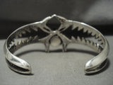 Important Navajo Philander Begay Lone Mntn Turquoise Native American Jewelry Silver Spider Bracelet-Nativo Arts