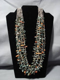 Important Rye Whitegoat Royston Turquoise Native American Necklace-Nativo Arts
