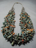 Important Rye Whitegoat Royston Turquoise Native American Necklace-Nativo Arts