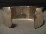 Important Vintage Hopi 'Dancing Kokopelli' Steve Sockyma Native American Jewelry Silver Bracelet-Nativo Arts