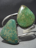 Important Vintage Native American Jewelry Navajo Jerry Roan Royston Turquoise Sterling Silver Bracelet-Nativo Arts