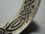 Important Vintage Native American Jewelry Navajo Ray Adakai Turquoise Sterling Silver Bracelet Old-Nativo Arts