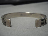 Important Vintage Native American Navajo 14k Gold Sterling Silver Kee Yazzie Bracelet Old-Nativo Arts