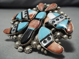 Important Vintage Native American Navajo Ben Begaye Sterling Silver Necklace Old-Nativo Arts