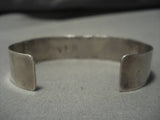 Important!! Vintage Native American Navajo Victor Moses Begay Turquoise Sterling Silver Bracelet-Nativo Arts