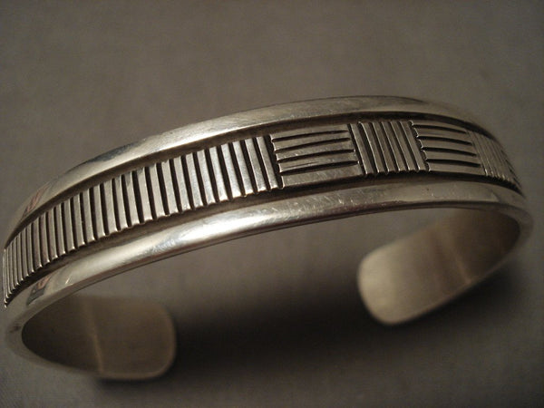 Important Vintage Navajo Bruce Morgan 'Contemporist' Native