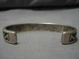 Important Vintage Navajo Dan Jackson Sterling Silver Native American Bracelet-Nativo Arts