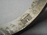 Important Vintage Navajo Dan Jackson Sterling Silver Native American Bracelet-Nativo Arts