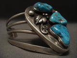 Important Vintage Navajo James Little Native American Jewelry Silver Bracelet-Nativo Arts