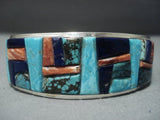 Important!! Yazzie Turquoise Sterling Native American Jewelry Silver Navajo Bracelet-Nativo Arts