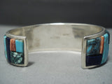 Important!! Yazzie Turquoise Sterling Native American Jewelry Silver Navajo Bracelet-Nativo Arts