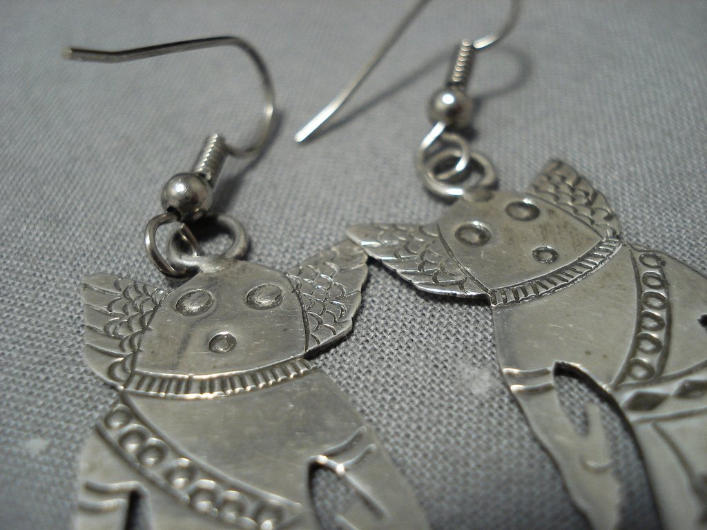 Impressive Vintage Native American Jewelry Navajo Sterling Silver