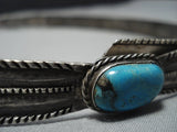 Impressive Vintage Native American Jewelry Navajo Vibrant Turquoise Sterling Silver Hat Concho Belt-Nativo Arts