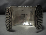 Incredible Running Horse Vintage Native American Navajo Sterling Silver Bracelet-Nativo Arts