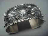 Incredible Vintage Hopi Dan Schongva Sterling Silver Bracelet-Nativo Arts