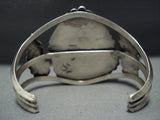 Incredible Vintage Native American Jewelry Navajo Royston Turquoise Sterling Silver Bracelet Old-Nativo Arts