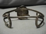 Incredible Vintage Native American Navajo Bisbee Turquoise Sterling Silver Bracelet-Nativo Arts