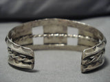Incredible Vintage Native American Navajo Royston Turquoise Benny Haley Sterling Silver Bracelet-Nativo Arts