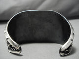Incredible Vintage Native American Navajo Royston Turquoise Sterling Silver Bracelet Old-Nativo Arts