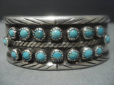 Incredible Vintage Navajo Sterling Silver Native American Jewelry Jewelry Bracelet-Nativo Arts