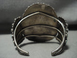 Incredible Vintage Navajo Towering Royston Turquoise Native American Jewelry Silver Bracelet-Nativo Arts